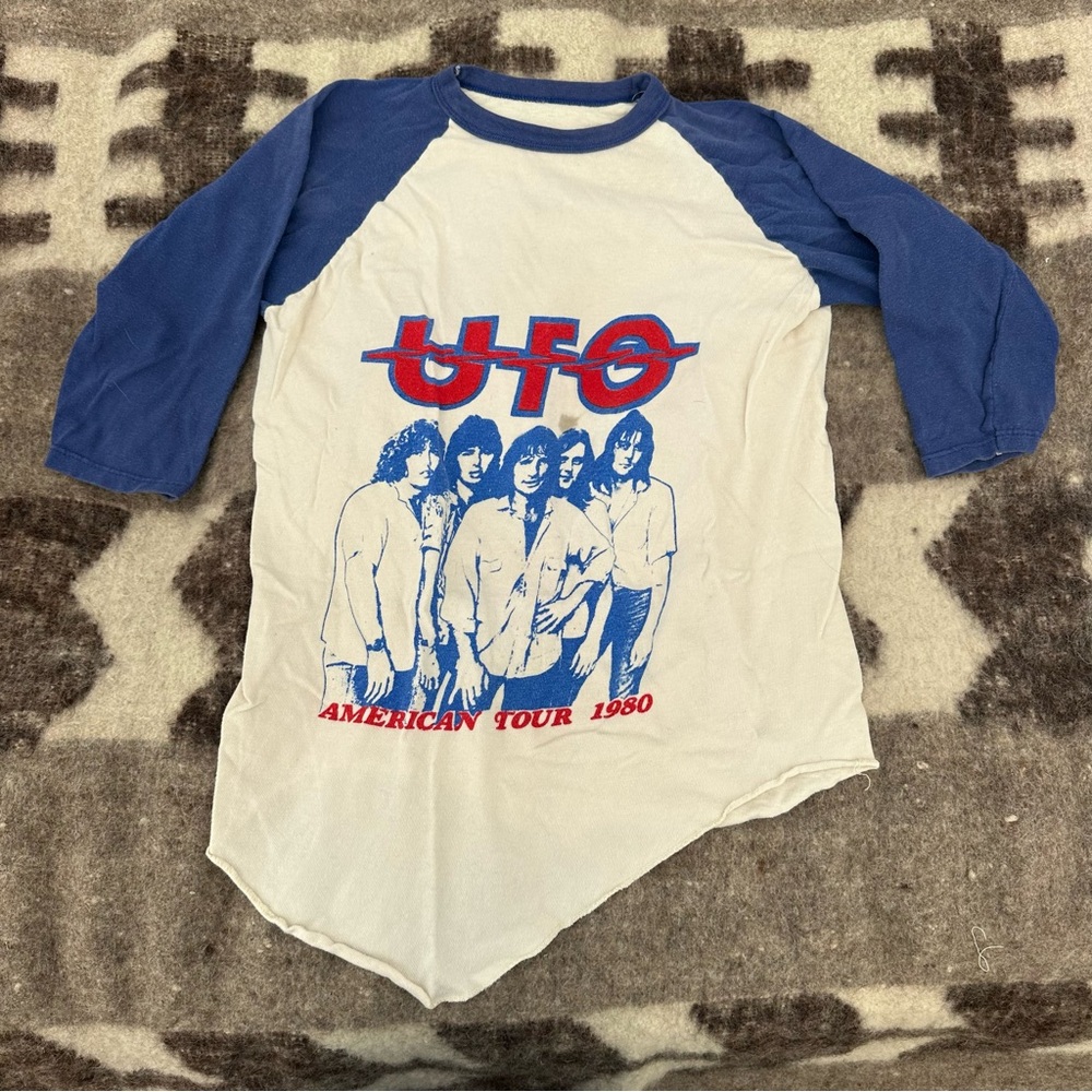 Vintage 1980 UFO American Tour Tshirt